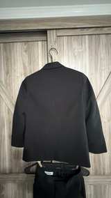 Black Calvin Klein Boys 2-Piece Suit Set size 8 Jacket and Dress Pants - Image 3