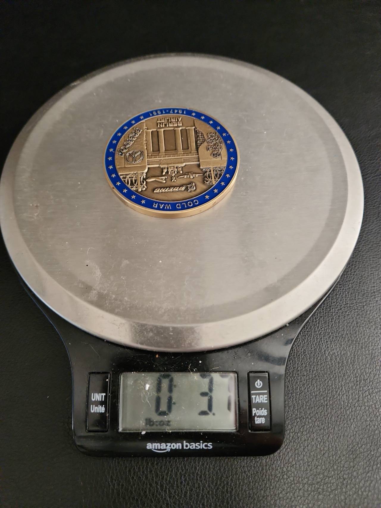 Boeing 2023 Veterans Make US Better Challenge Coin
