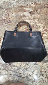 Ted Baker Adjustable Handle Leather Tote Black - Image 3