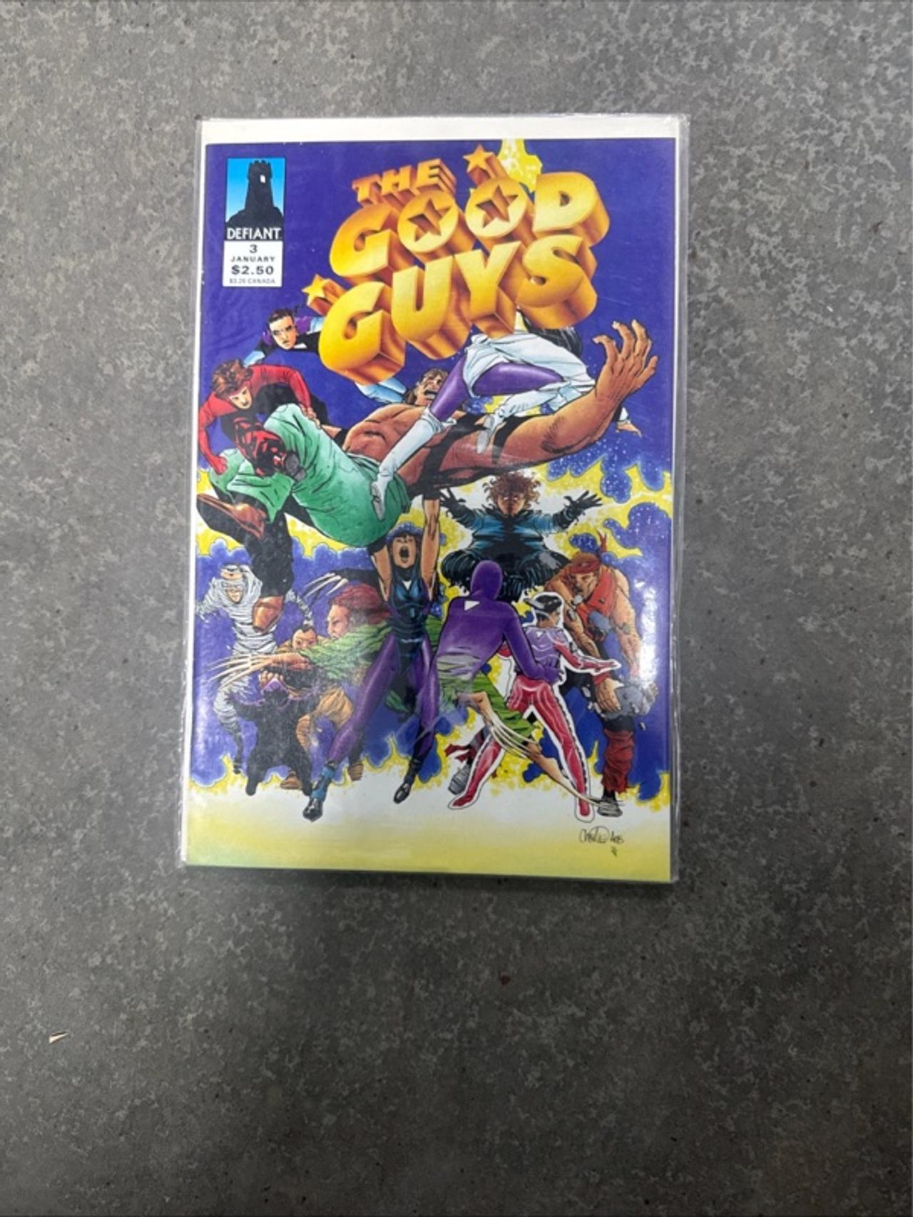 Defiant Comics The Good Guys #3