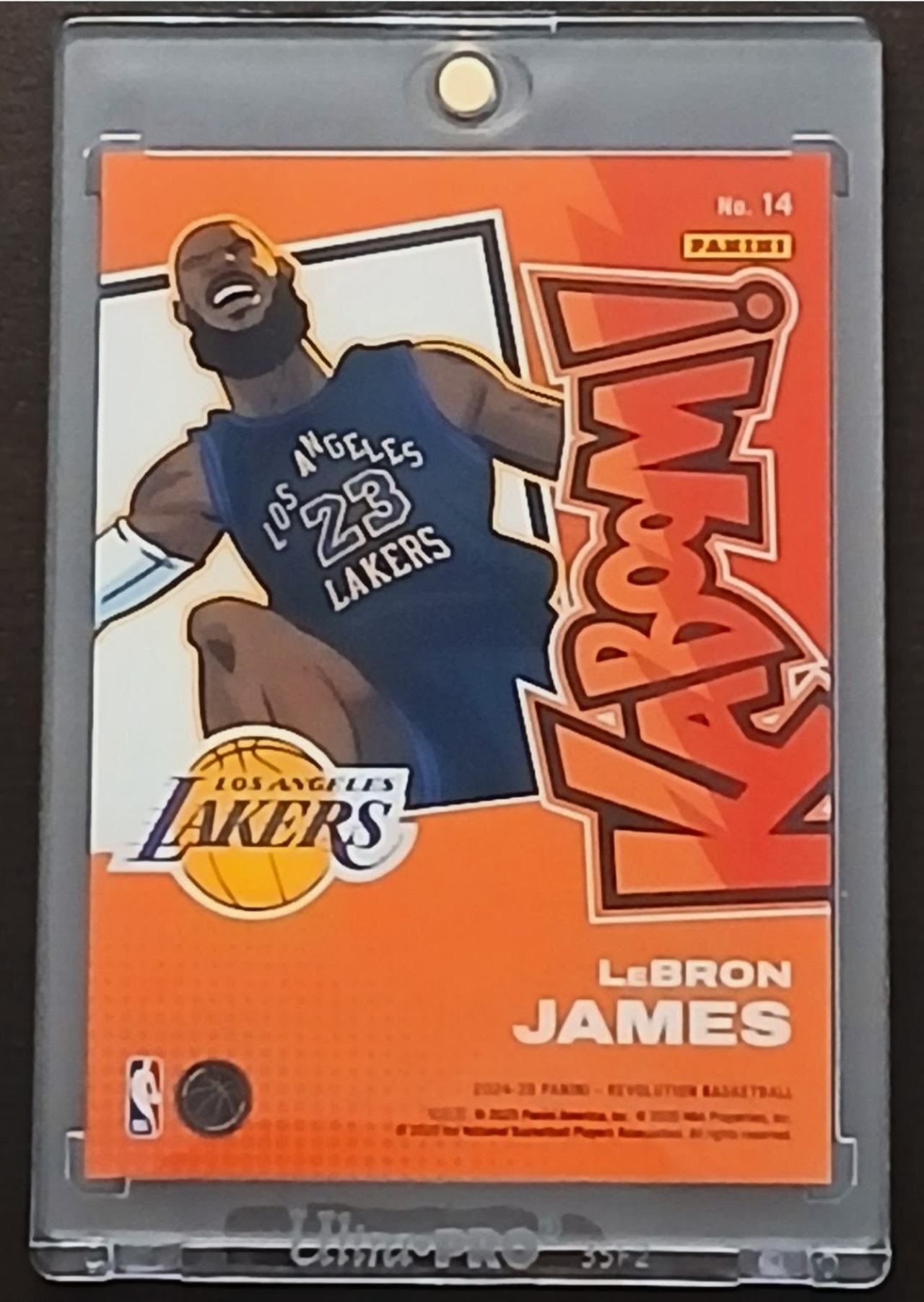 2023-24 Panini Revolution LeBron James Kaboom! #17