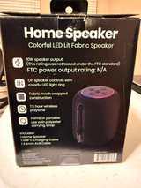Home Speaker Colorful LED Lit Fabric Speaker - Image 2