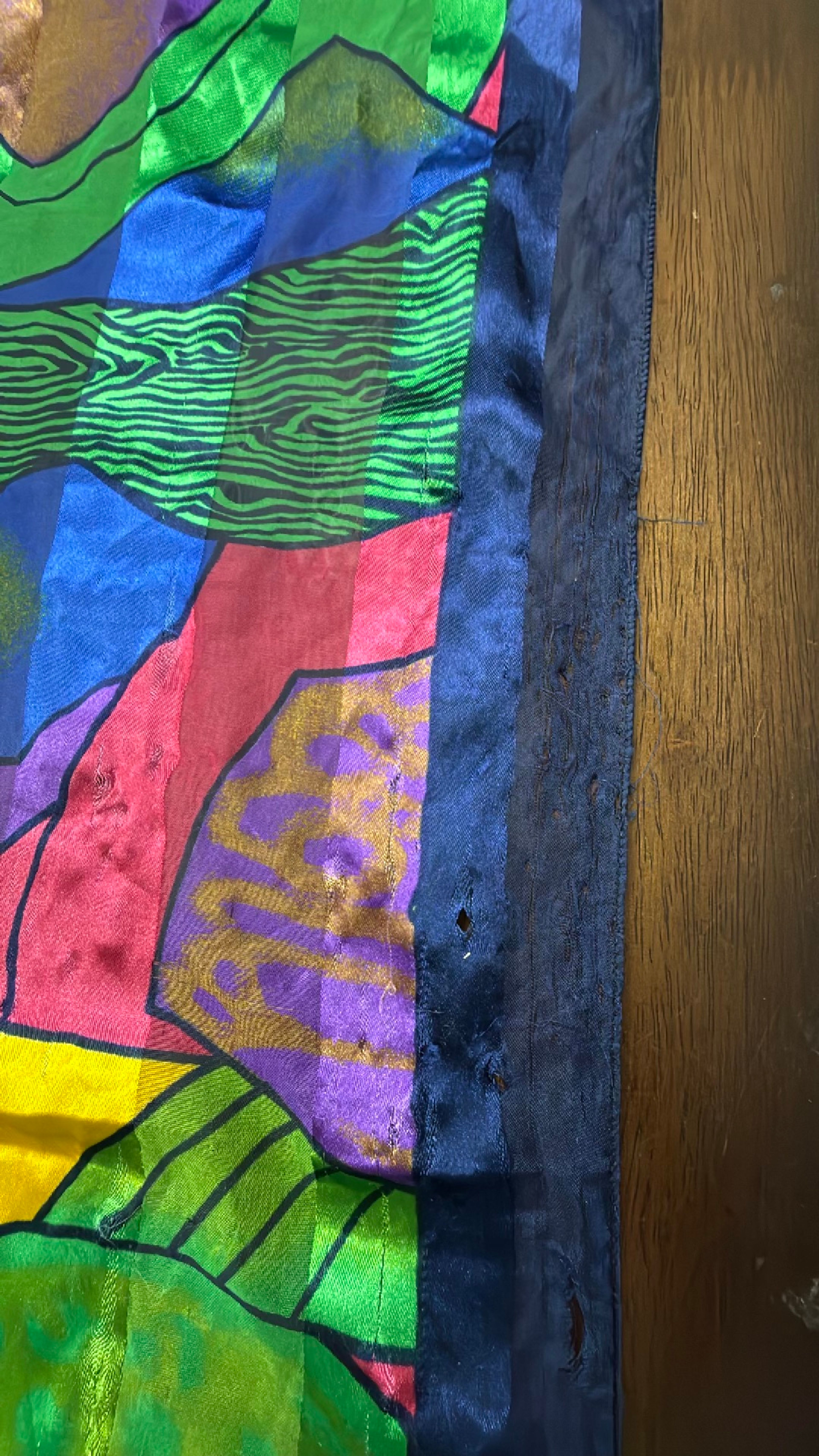 Vintage Pablo Picasso Cubist Silk Scarf - Image 6