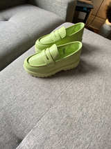 New W/ tags: Chartreuse Loafers size 8 - Image 1