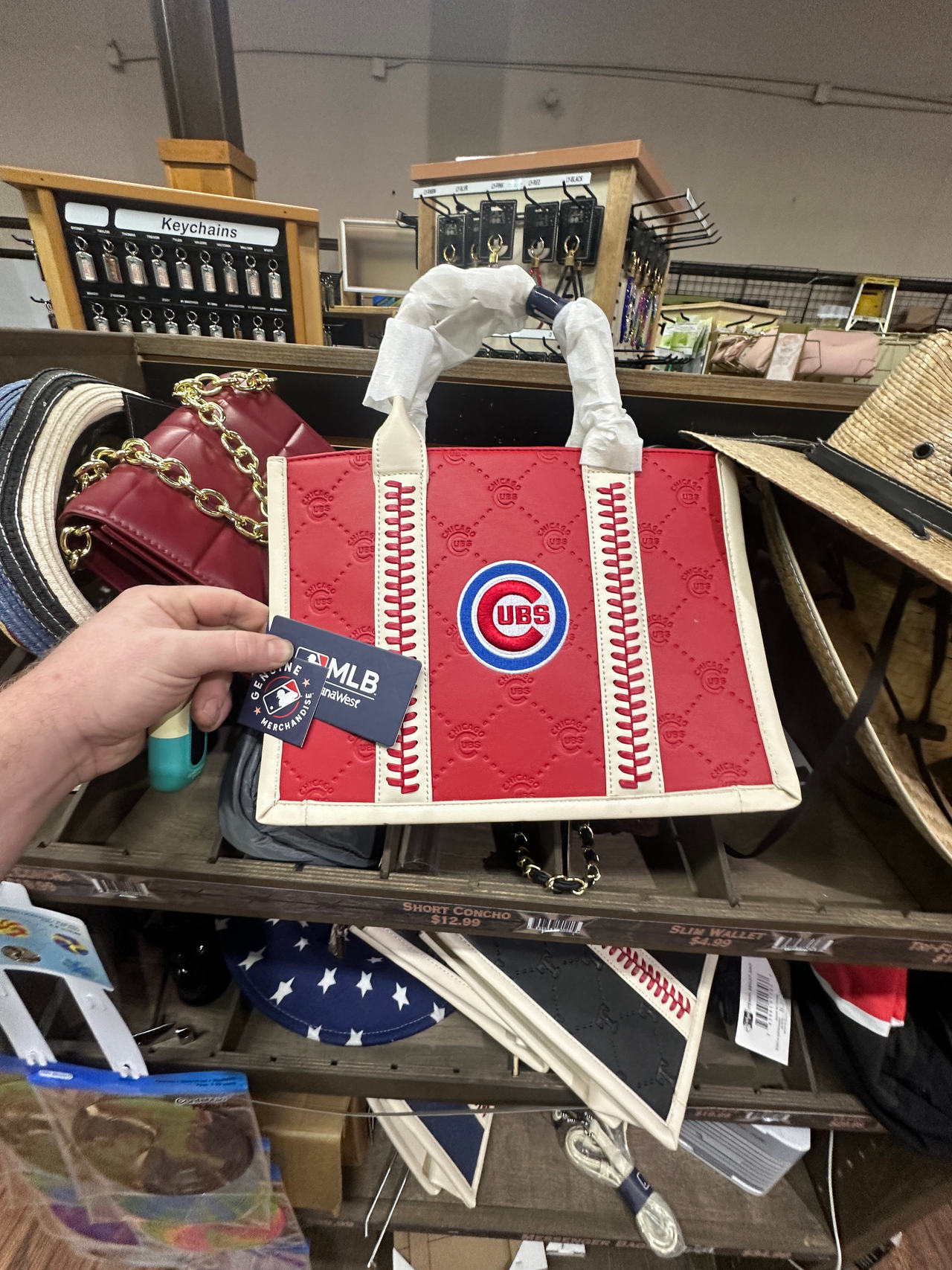 MLB Chicago Cubs Dimensions Tote Bag