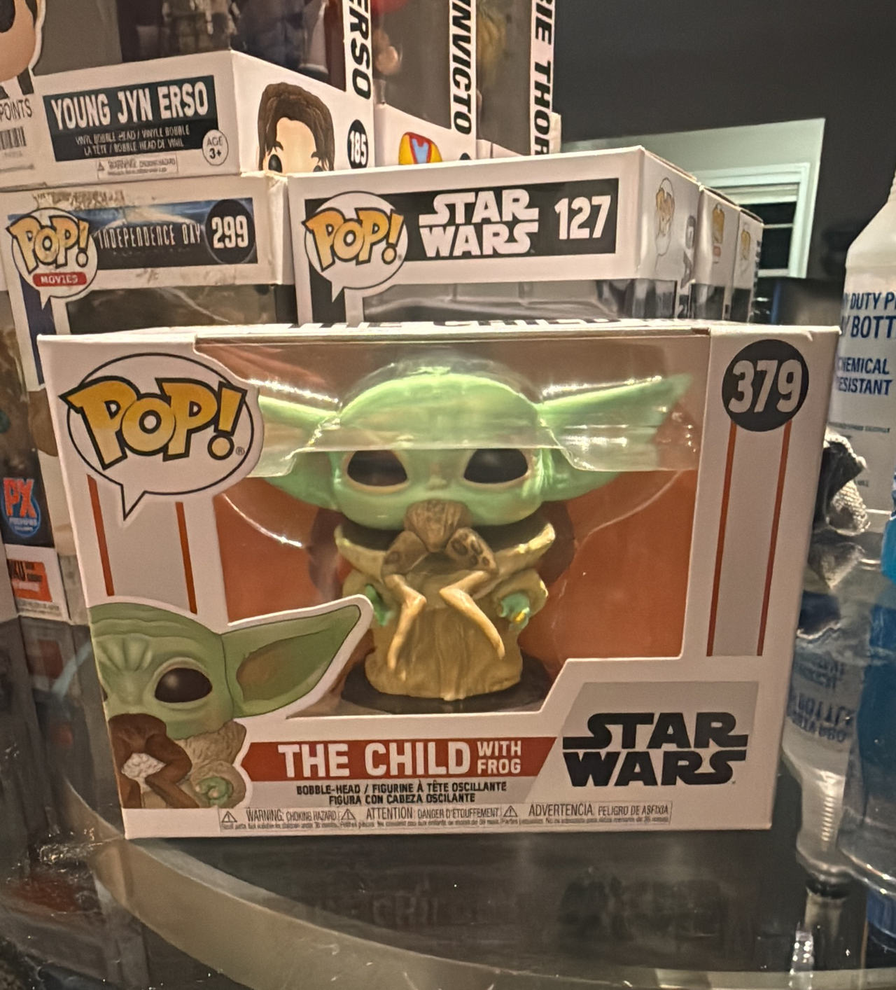 Funko Pop! Star Wars: The Mandalorian - The Child with Frog #379