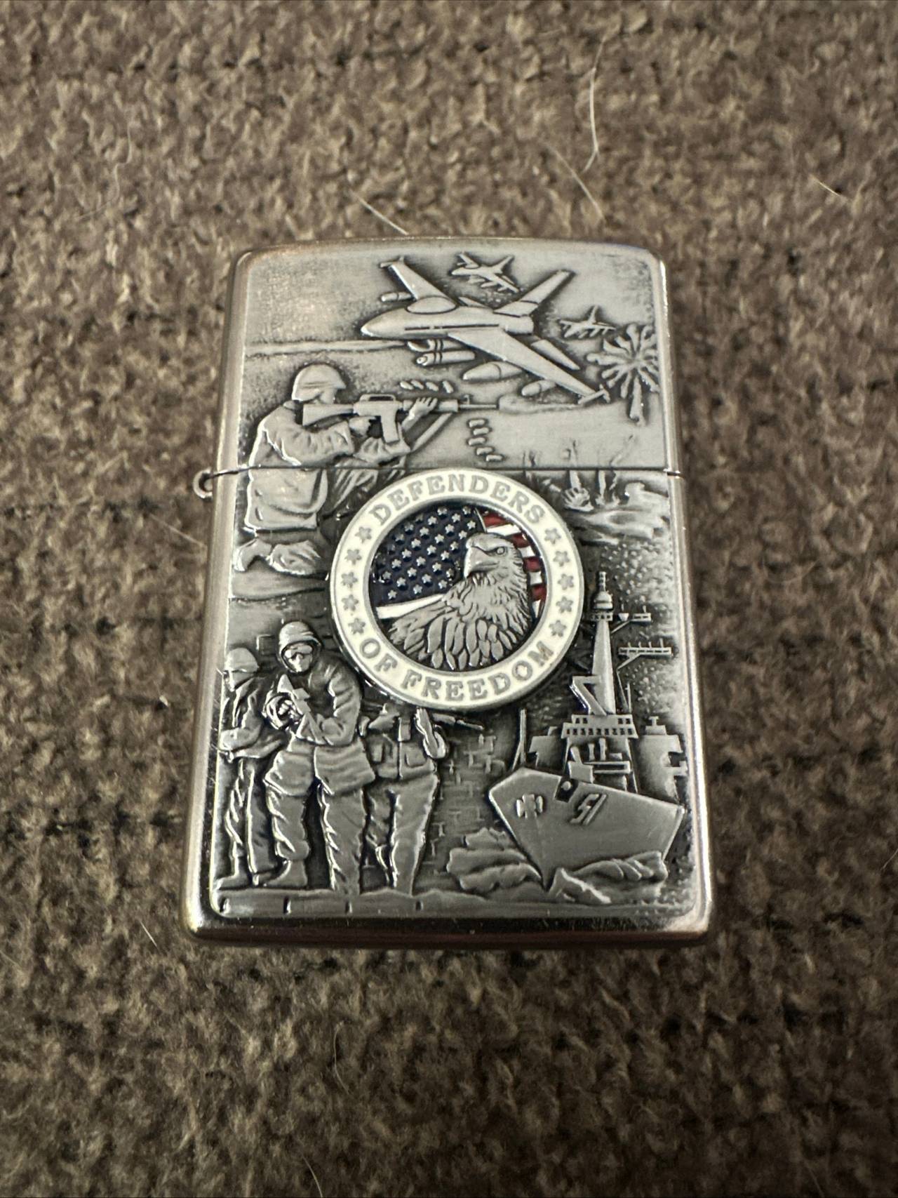 Zippo Military Patriotic Pocket Lighter