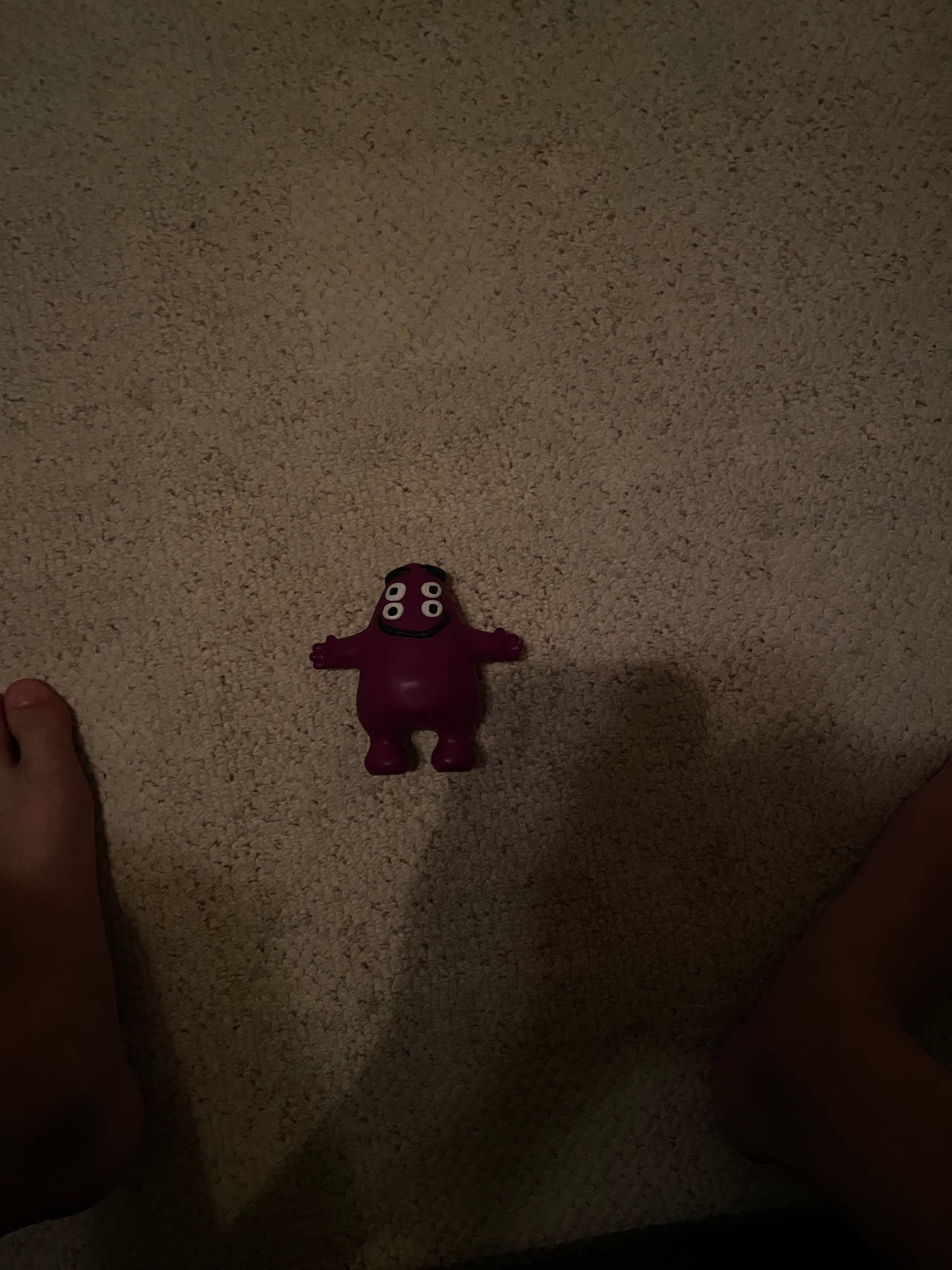 McDonald's Grimace Toy