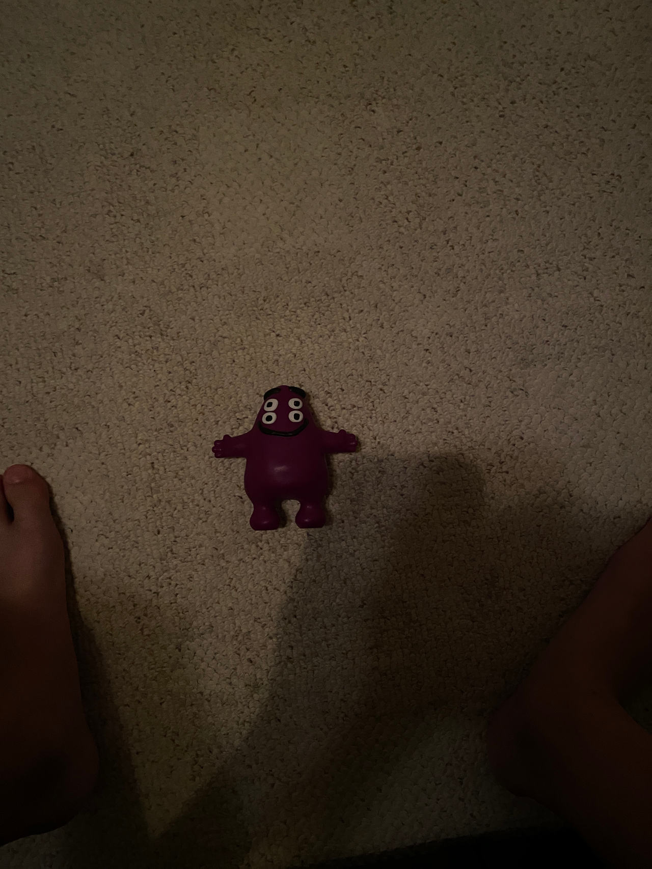 McDonald's Grimace Toy