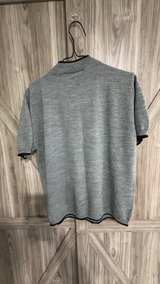 Alexis Reed Short Sleeve Mock Neck Sweater XL grey - Image 3