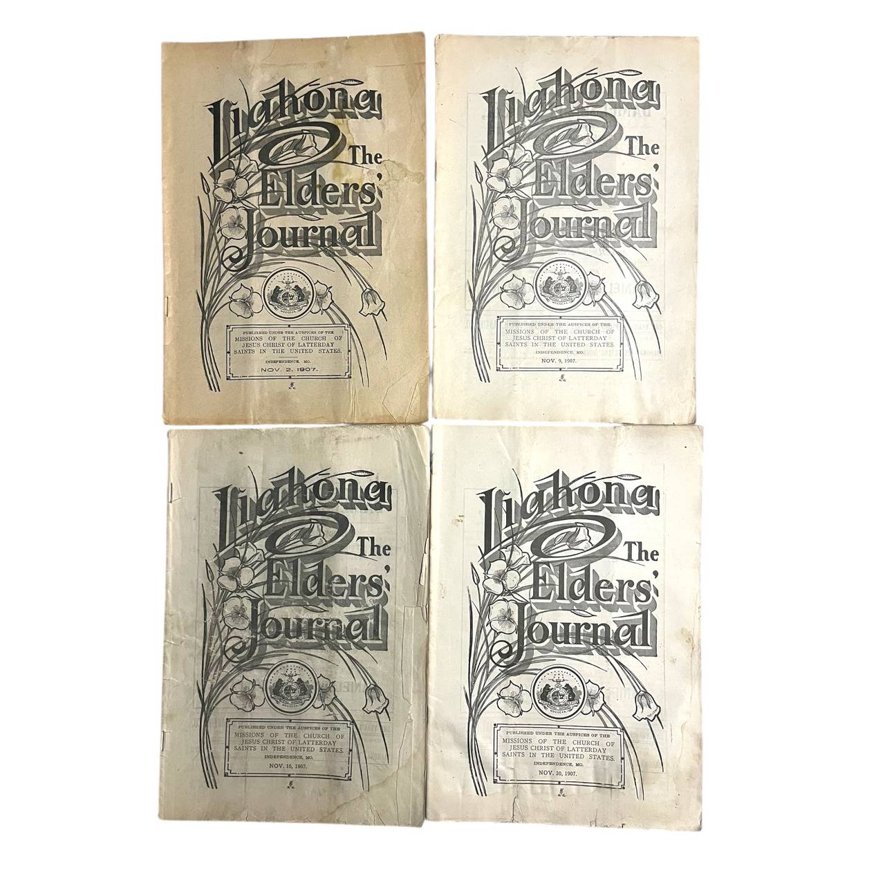 Liahona The Elders' Journal (1907) November Issues