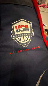 Nike Hoops Elite Pro USA Basketball Team Backpack Black/Red Bag - Image 2
