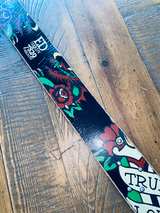 Ed Hardy Reversible Tattoo Art Black Leather Belt - Image 6