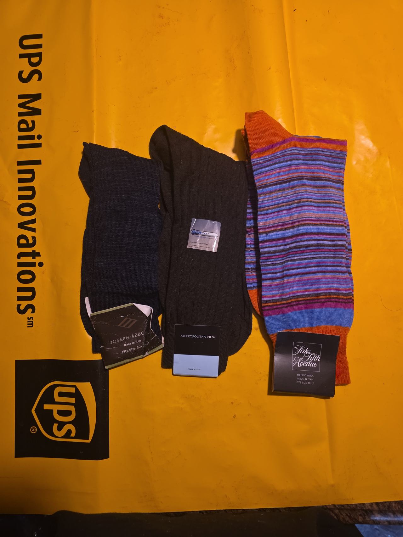 Saks Fifth Avenue & Joseph Abboud Dress Socks Bundle