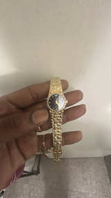 Gruen Precision Ladies Gold Tone Watch - Image 2