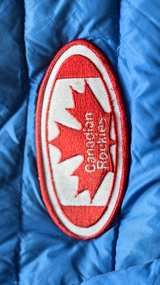 VINTAGE WHISTLER OLYMPICS Hawke & Co. Men's Packable Down Puffer Jacket Sz: XL - Image 8