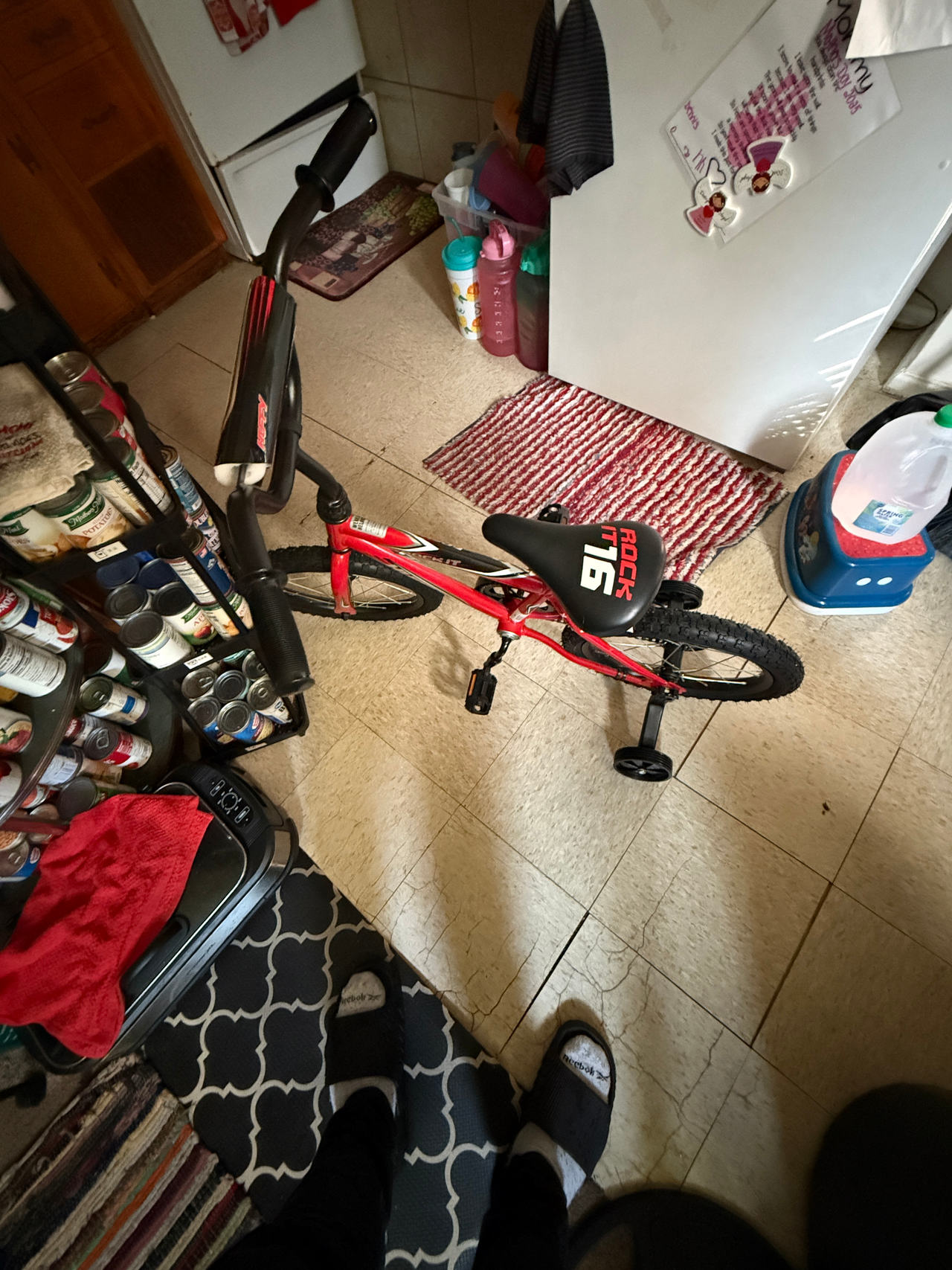 Kids' 16-Inch Bike with Training Wheels