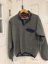 Patagonia Synchilla Snap‑T Fleece Pullover Gray Small - Image 1