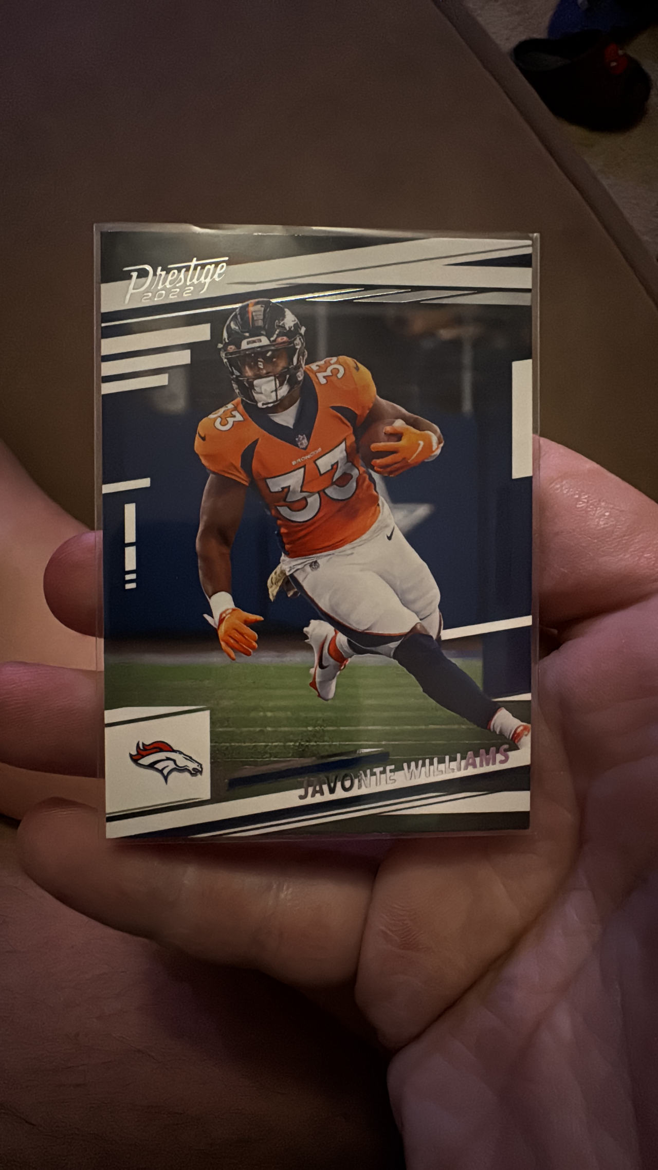 Javonte Williams Football Card