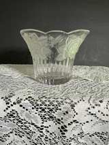 Mikasa Rosella Frosted Rose Crystal Vase - Image 6