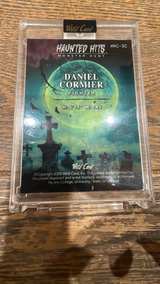 2023 Wild Card Haunted Hits Daniel Cormier 1/3 Gold Prism - Image 3