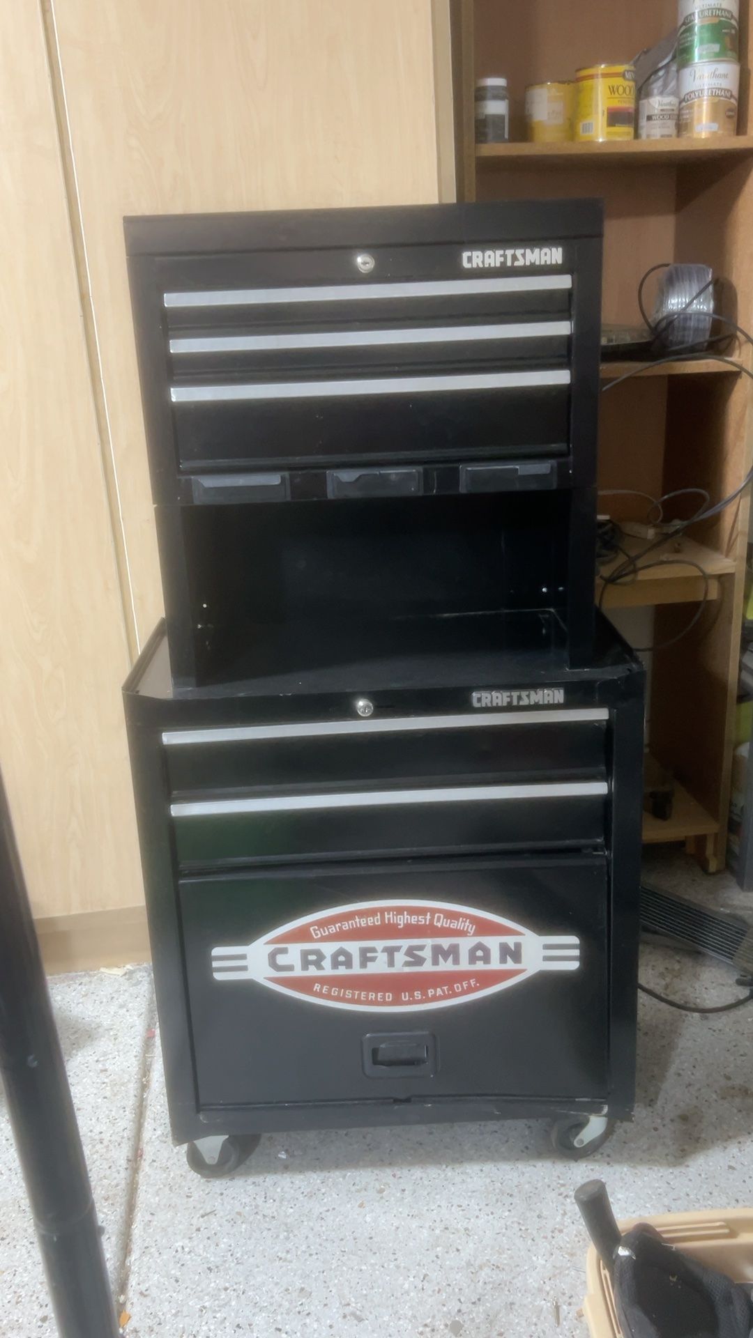 Craftsman 5-Drawer Tool Chest Black