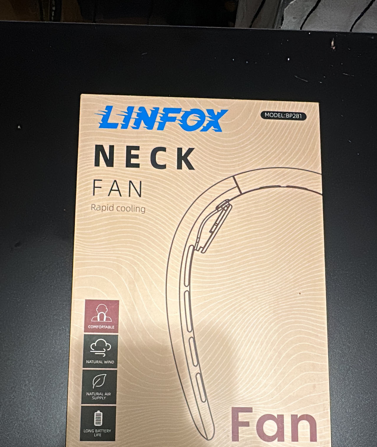 Linfox Neck Fan BP281 Portable Bladeless Fan