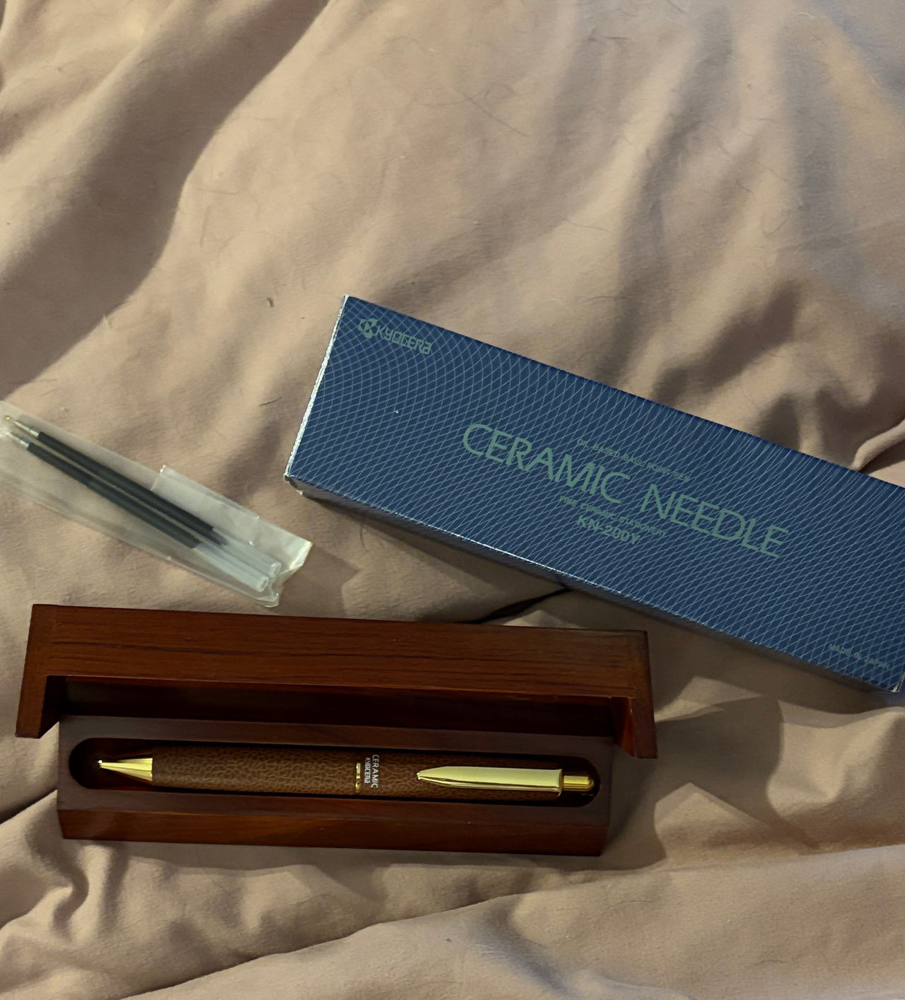 Kyocera Ceramic Needle Rollerball Pen KN-200Y