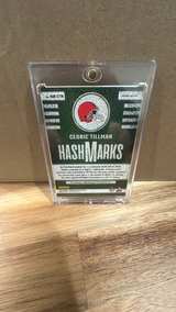 2023 Panini Donruss Optic Cedric Tillman Hash Marks Autograph - Image 2