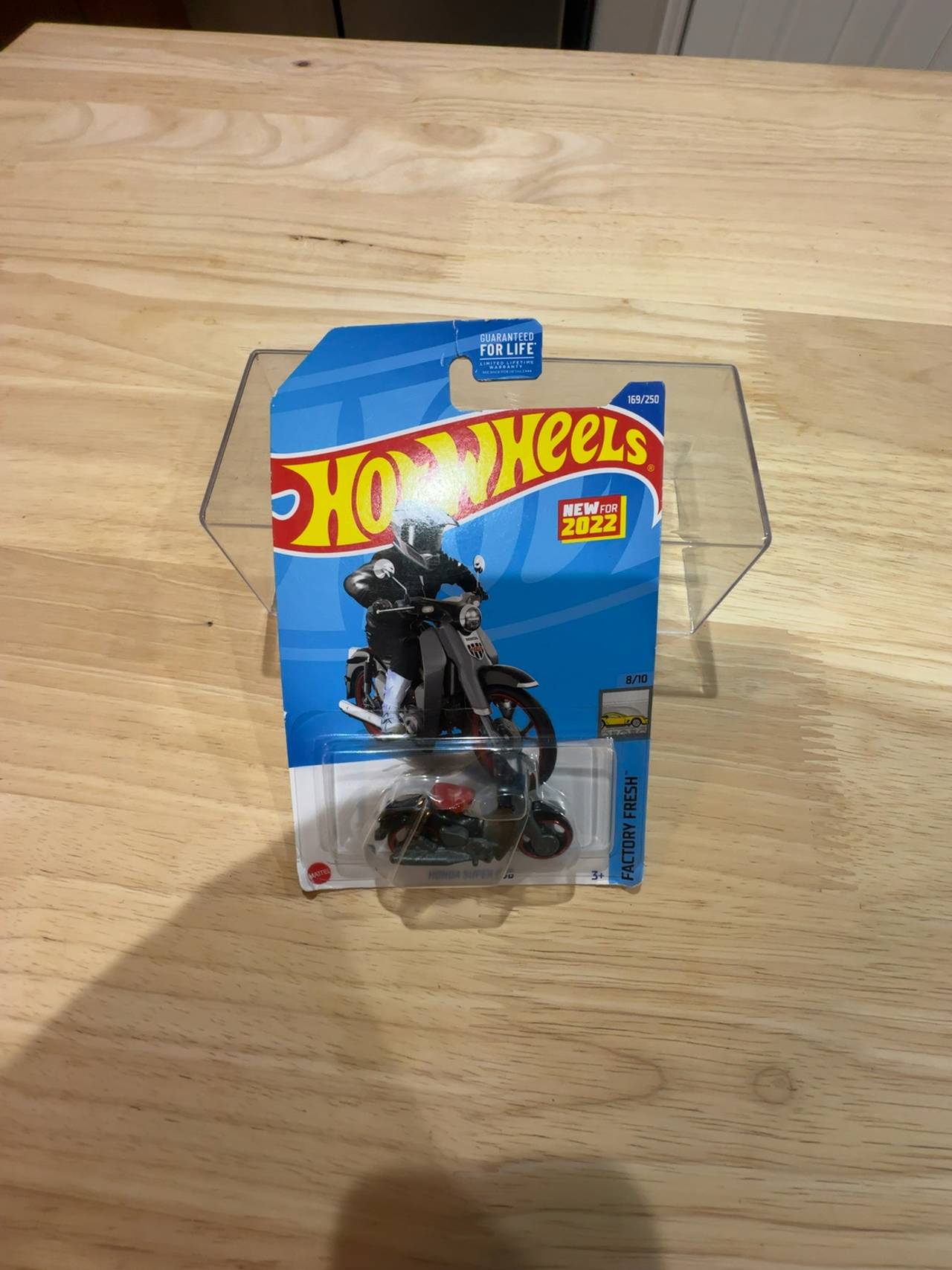 Hot Wheels Honda Super Cub Black Die-Cast Toy