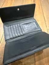 Coach Trifold Wallet Black - Image 3
