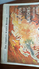 rare newspaper Popular the Christian Science monitor Saturday October 1958 - Image 2