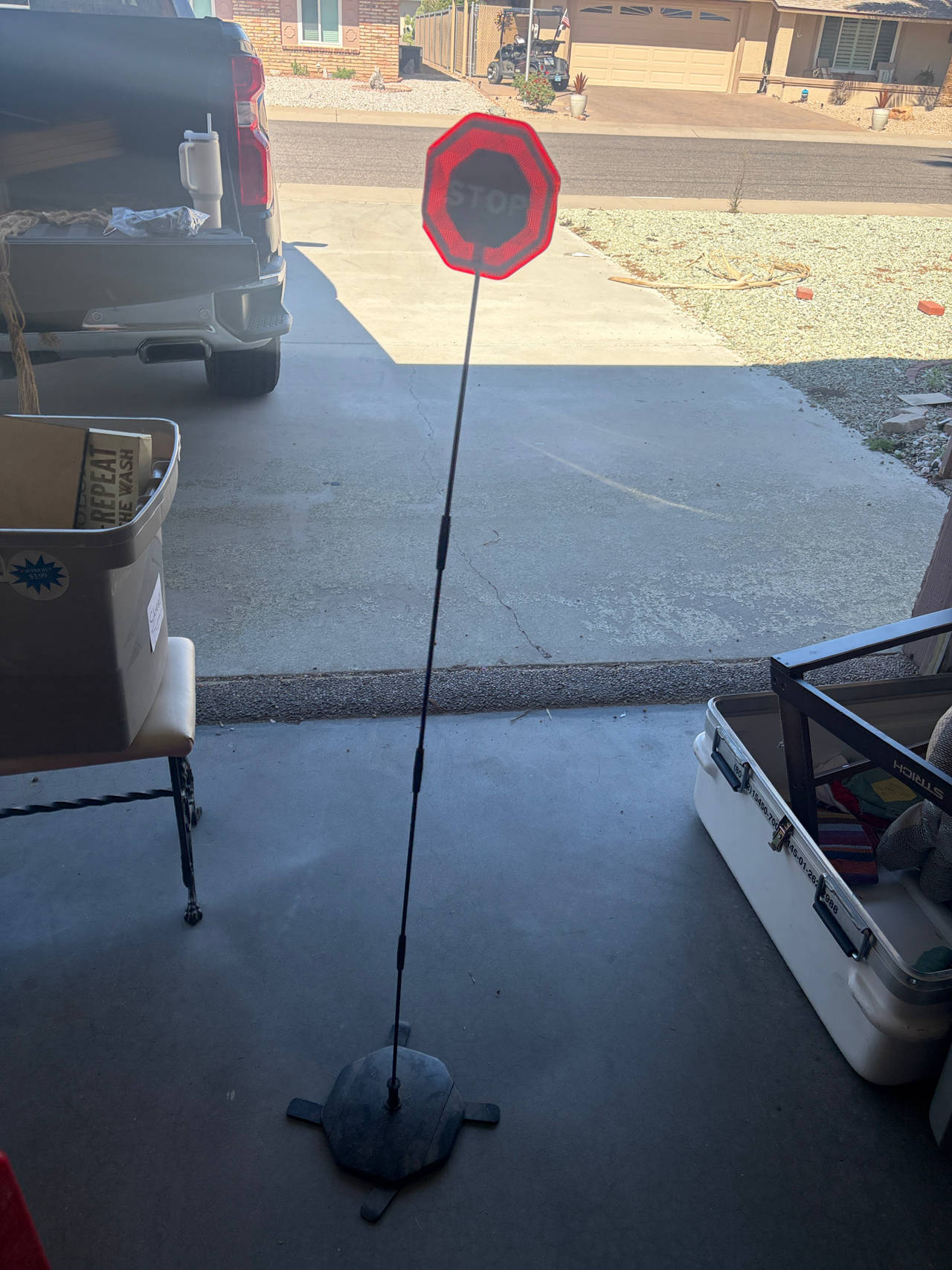 Park-It Garage Parking Sensor Stop Sign