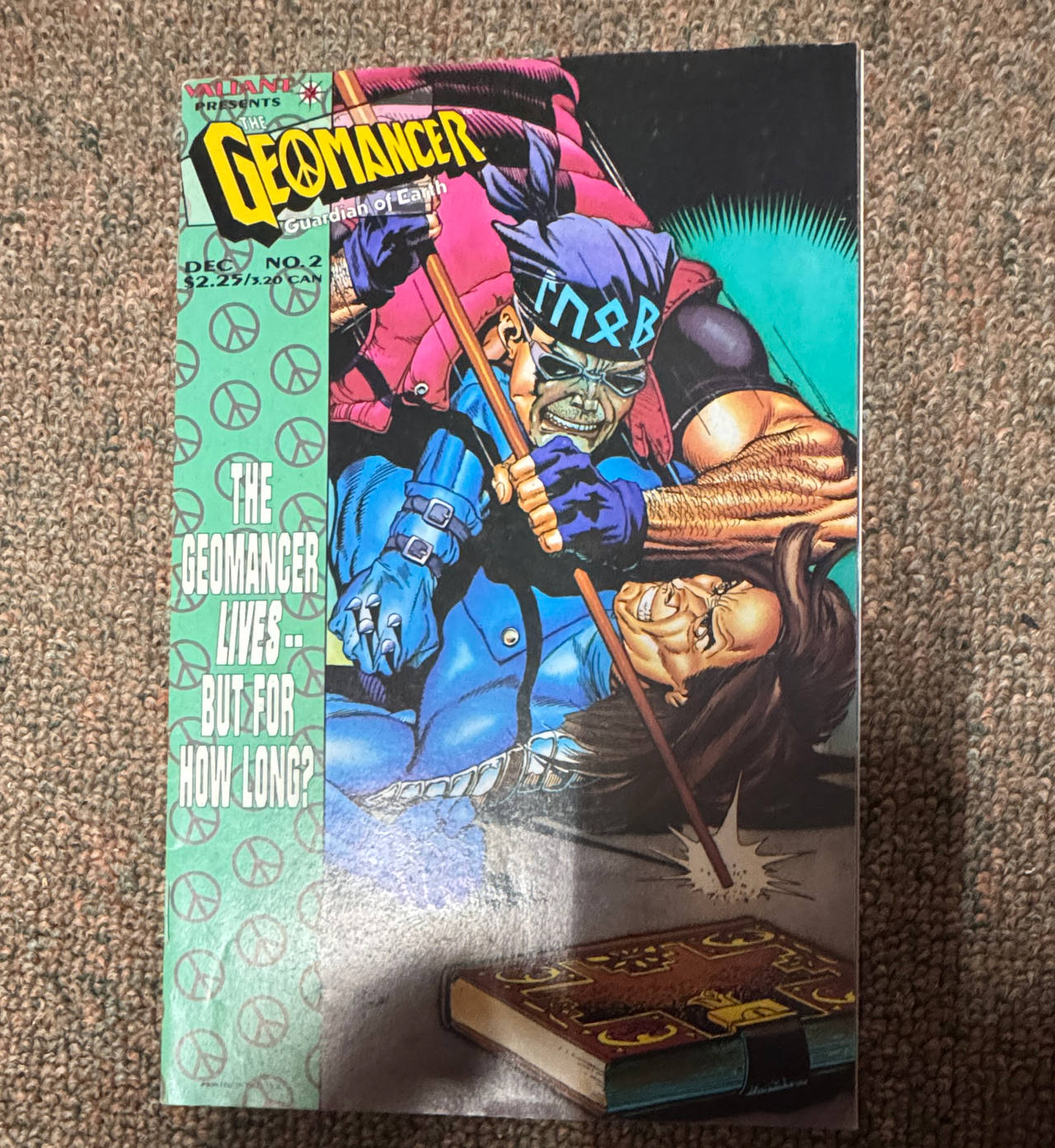 The Geomancer #2 (December 1994) Valiant Comics