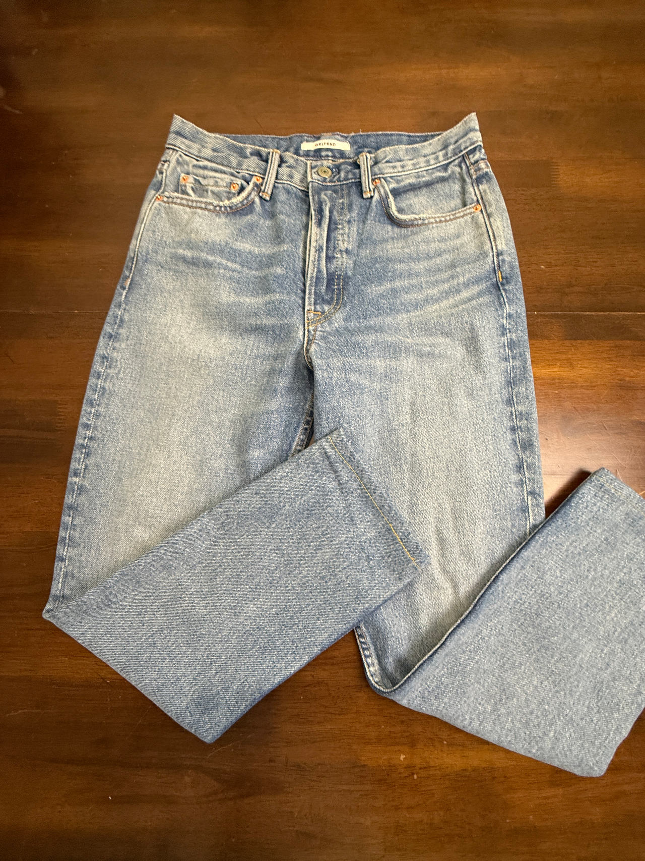 GRLFRND Karolina High-Rise Straight Jeans size 26