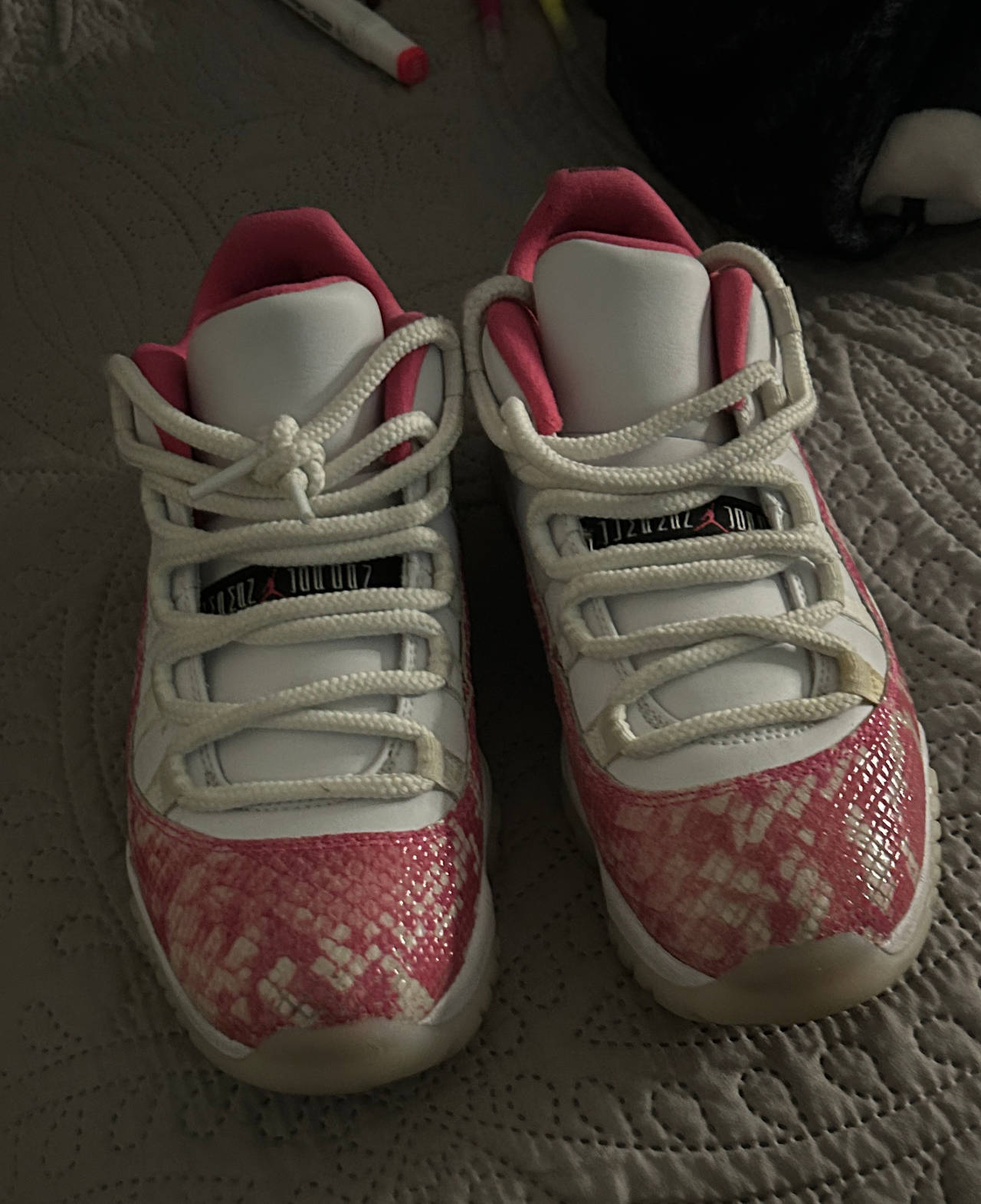 Air Jordan 11 Retro Low Pink Snakeskin (2019)
