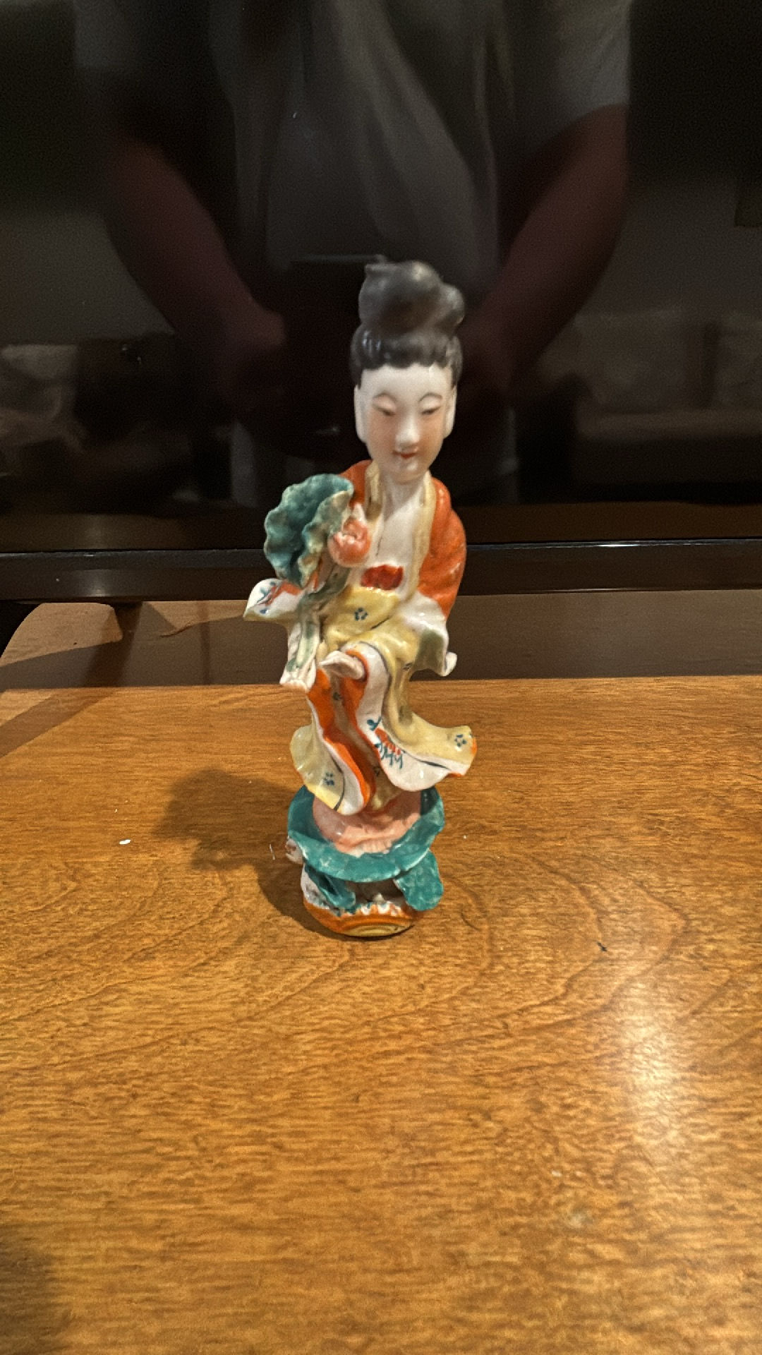 Porcelain Geisha Figurine