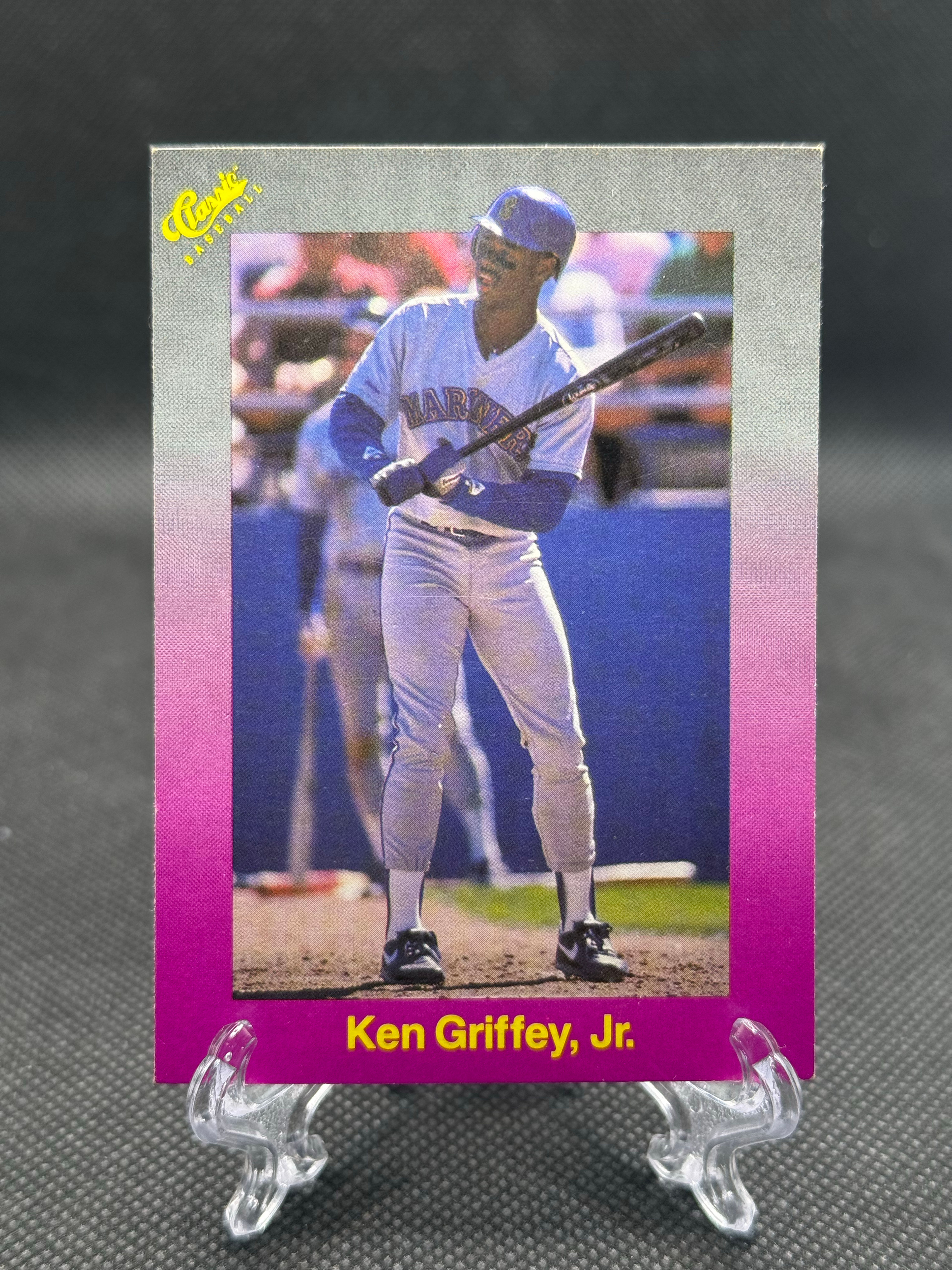 1991 Classic Ken Griffey Jr. Baseball Card #T91 - Image 2