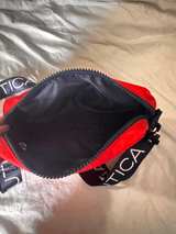 Nautica Red Recycled Crossbody Bag - Image 4