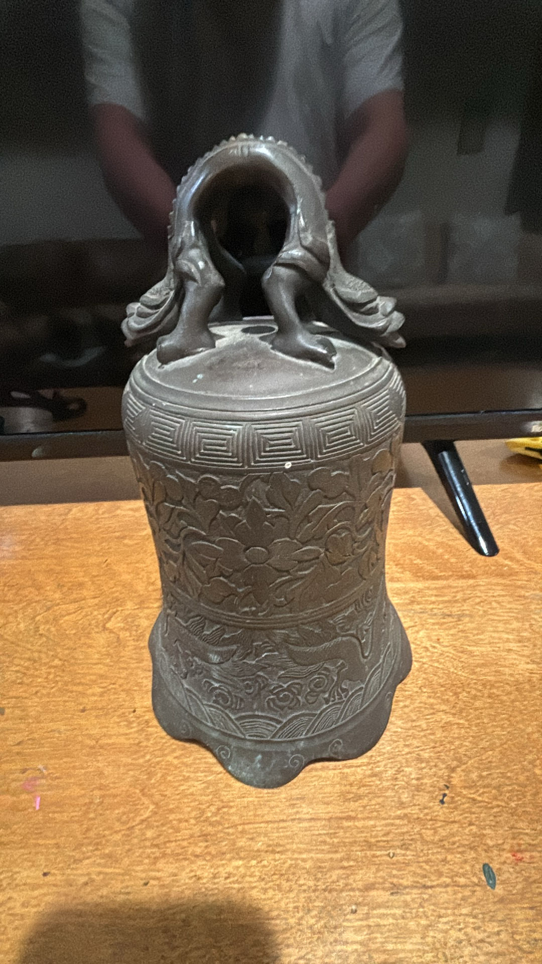 Antique Asian Bronze Bell