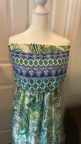 Newberry Custom Strapless Paisley Maxi Dress - Image 2