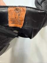 Harley-Davidson Women’s Black Leather Ankle Boots Heeled Zip Biker Moto Size 5.5 - Image 4