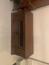 Wooden Media Console Cabinet - Image 1