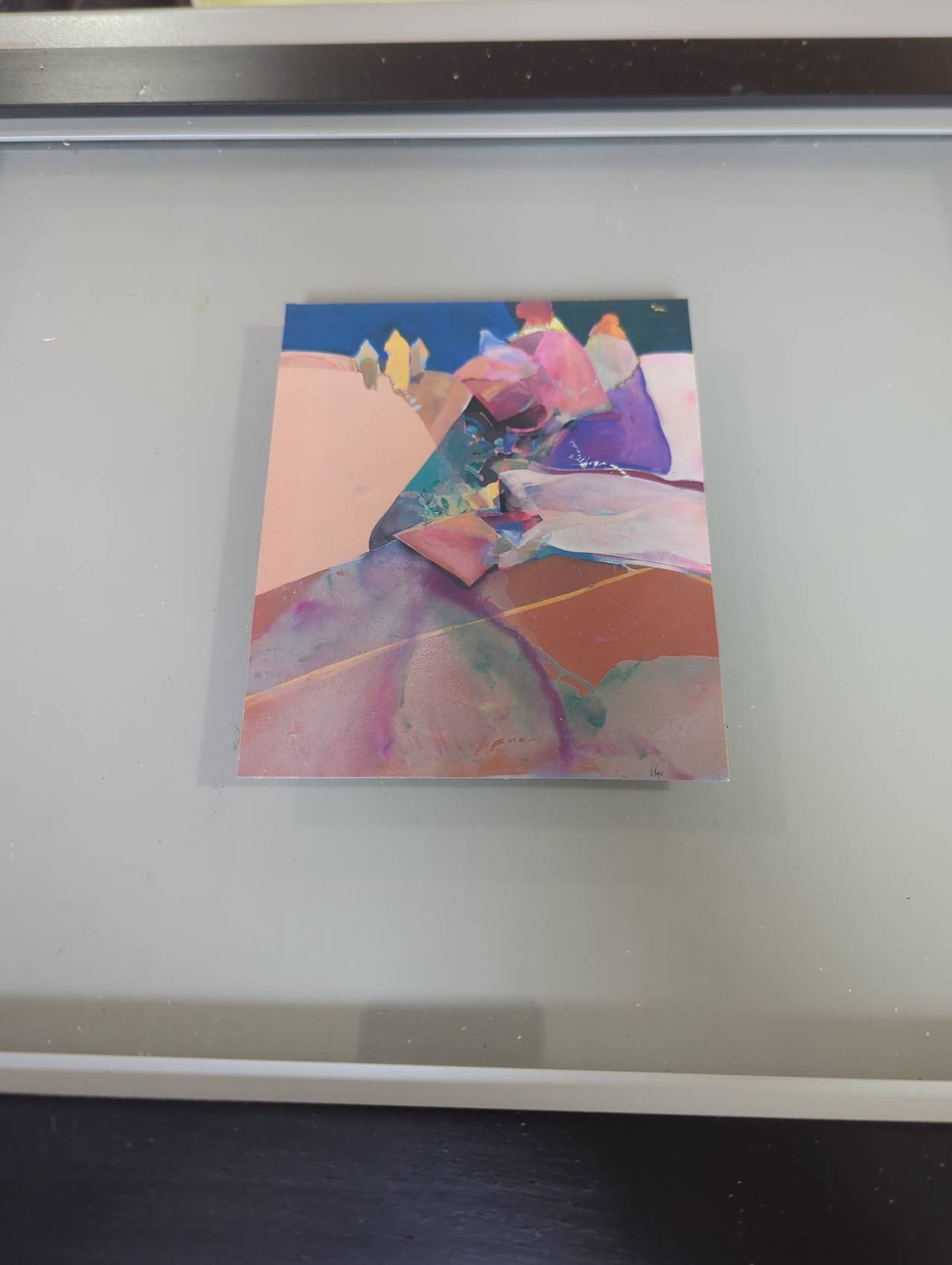 Original Abstract Landscape Painting