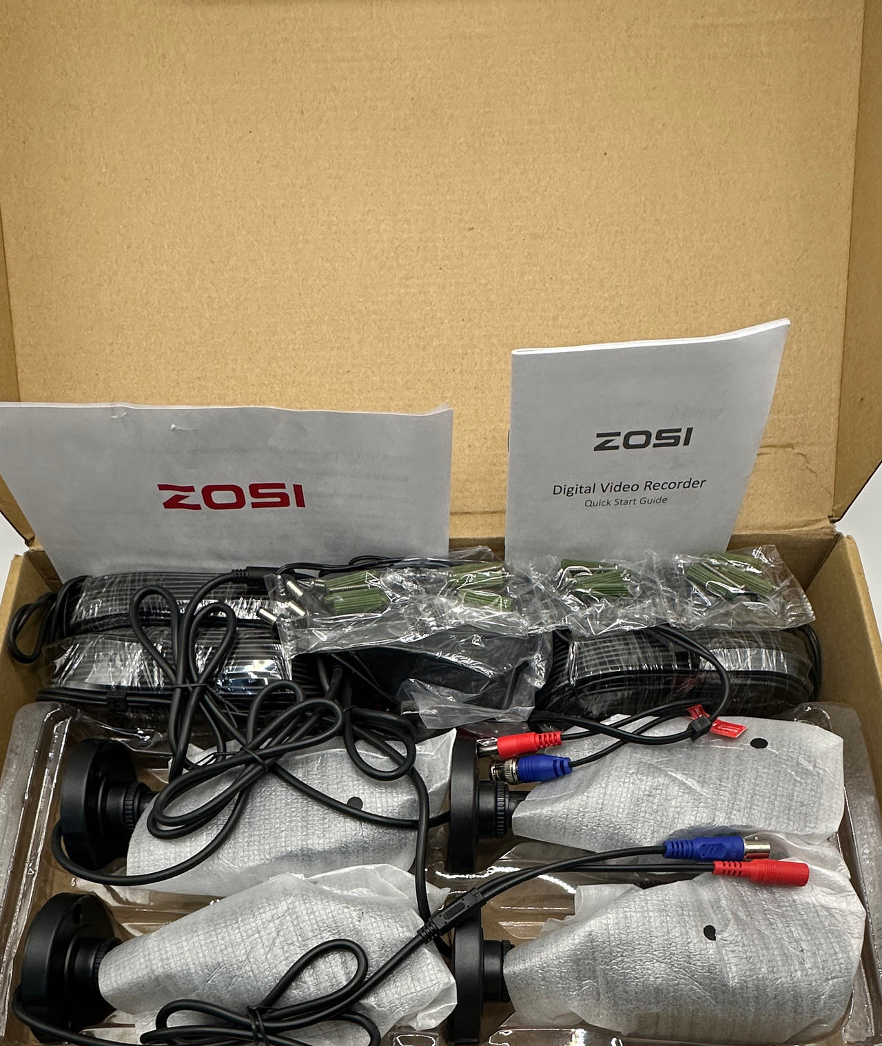 Zosi 8-Channel 1080p Home Security Camera System with 4 Cameras