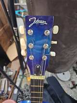 Johnson Acoustic Guitar Blue Burst - Image 1