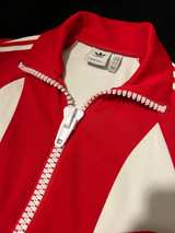Adidas Jeremy Scott Big Zipper Jacket Red - Image 4