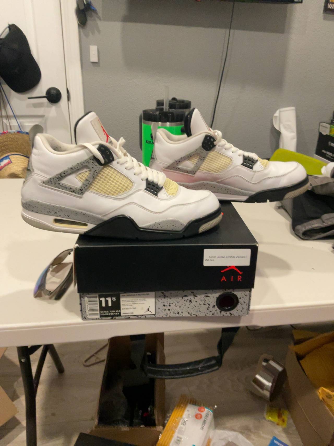 Nike Air Jordan 4 White Cement