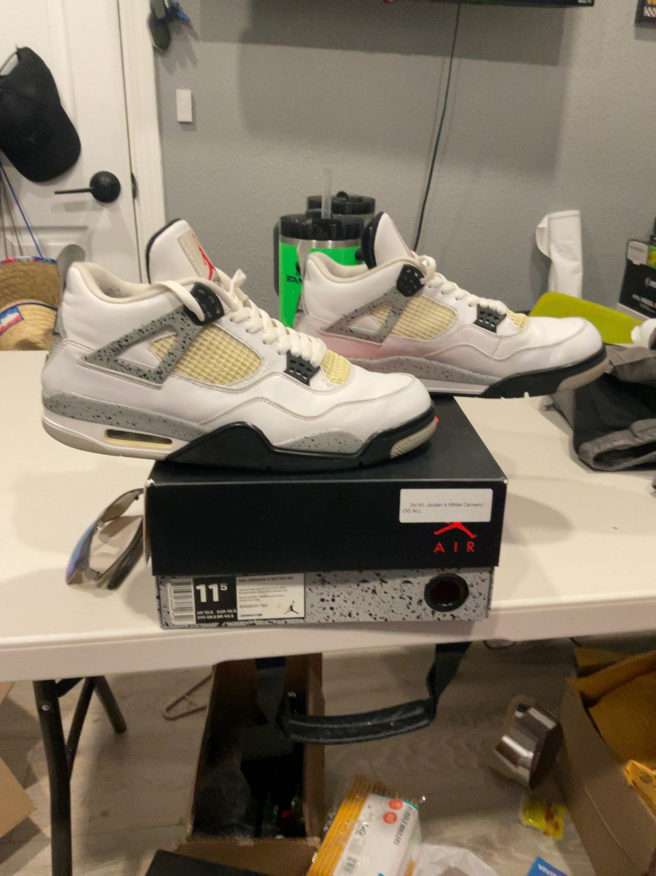 Nike Air Jordan 4 White Cement