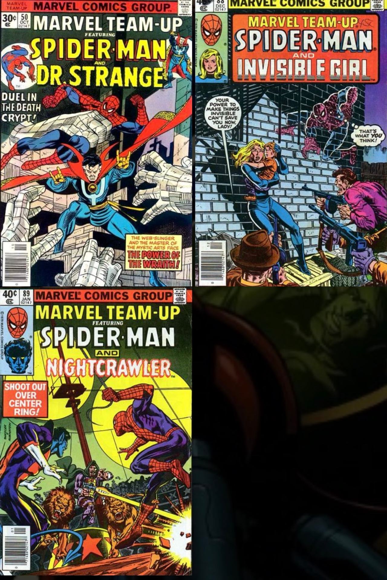 Marvel Team-Up Spider-Man Comic Book Lot